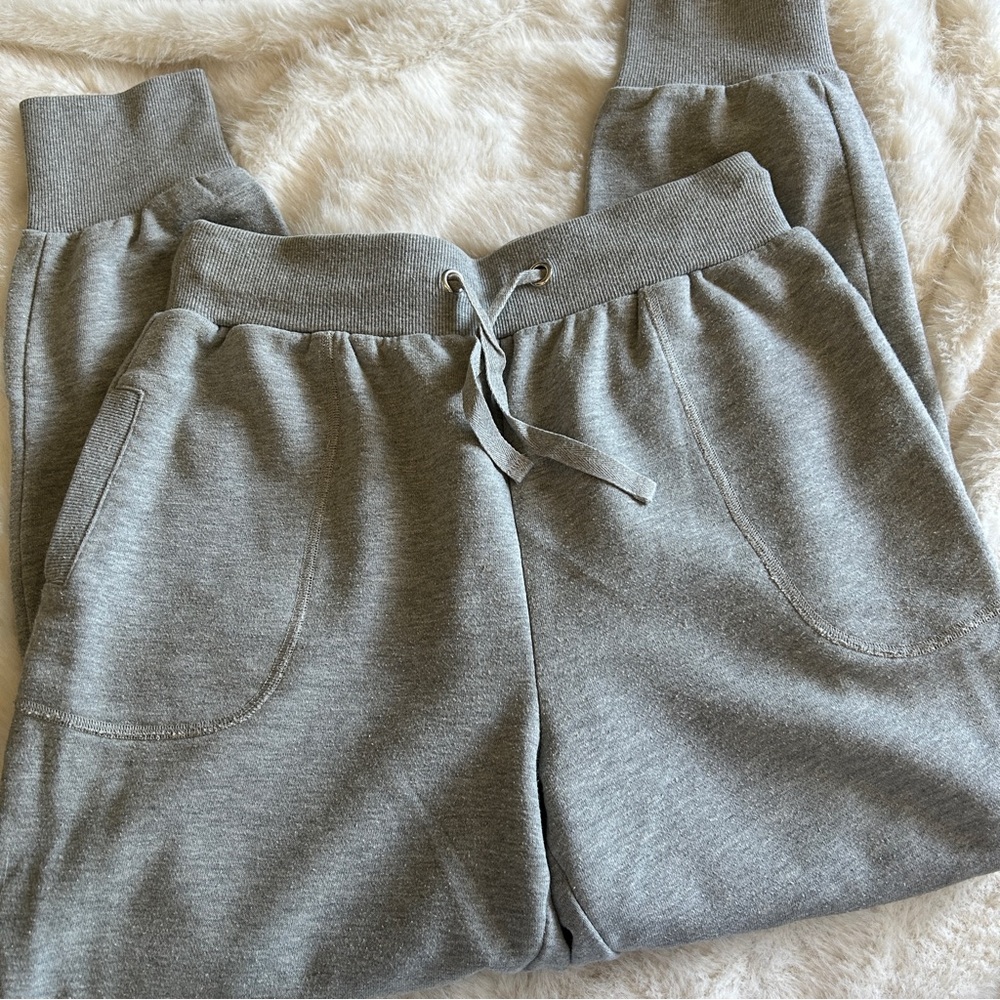 3/$20 Danielle Bernstein grey joggers, size S - Picture 7 of 11
